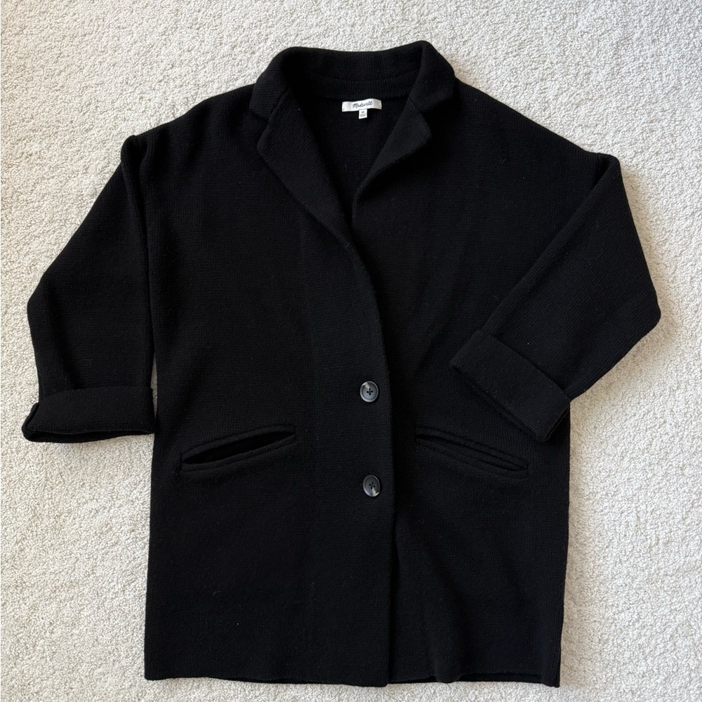 Madewell Black Knit Sweater